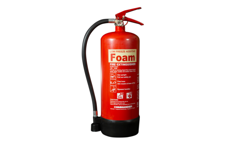 6ltr Foam Pre-filled Low Freeze Additive Fire Extinguisher